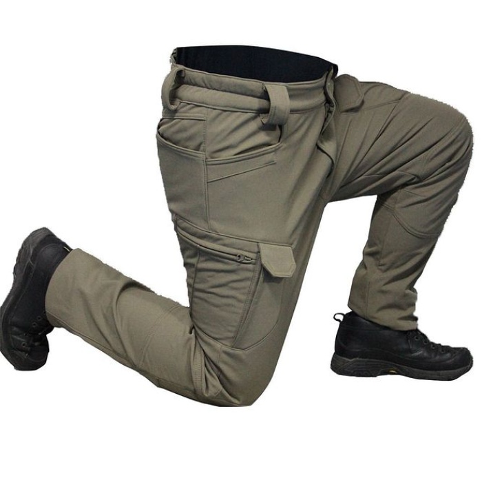 Softshell Tactical Outdoor Pantolon 10652-Yeşil - M