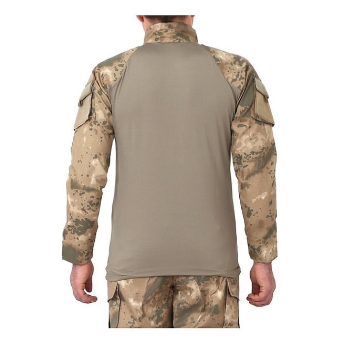 Askeri Malzeme Jandarma Kamuflaj Bej Combat Operasyon Tşört