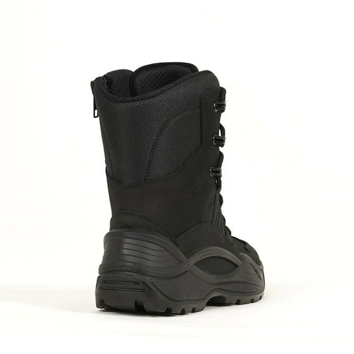 Canyon 1491 Fermuarlı Siyah Askeri Bot