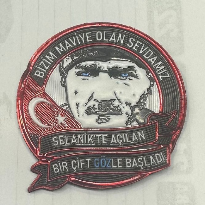 Atatürk arma peç cırtlı