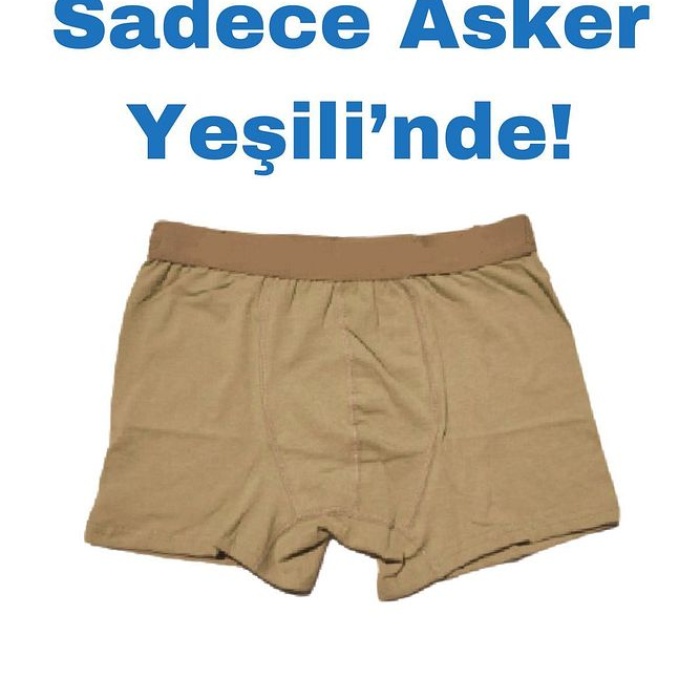 6lı Her Şey Dahil Bedelli Askerlik Seti - Haki Fanila, Boxer, Çorap, 45 Parça Askeri Malzeme 2024