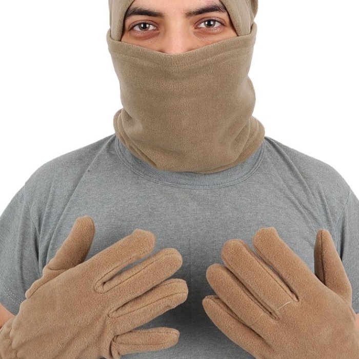 3lü Bere Boyunluk Eldiven Seti - Polar Set - Asker Malzemeleri