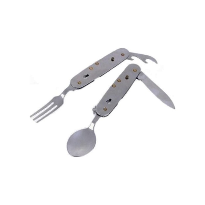 Kaşık Çatal Kiti Ve Kumanya Çakısı