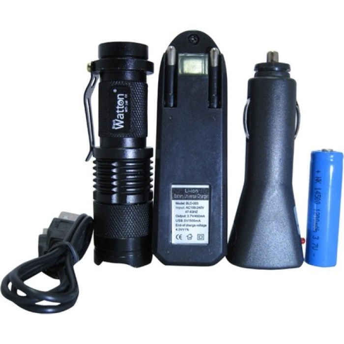 Geçici Körlük Yapan Mini Projektör Şarjlı El Feneri Mıcron