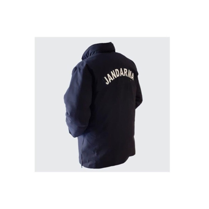 Unisex Lacivert Parka Mont Lacivert Jandarma Asayiş Parka Mont Akıncı Askeri Malzeme
