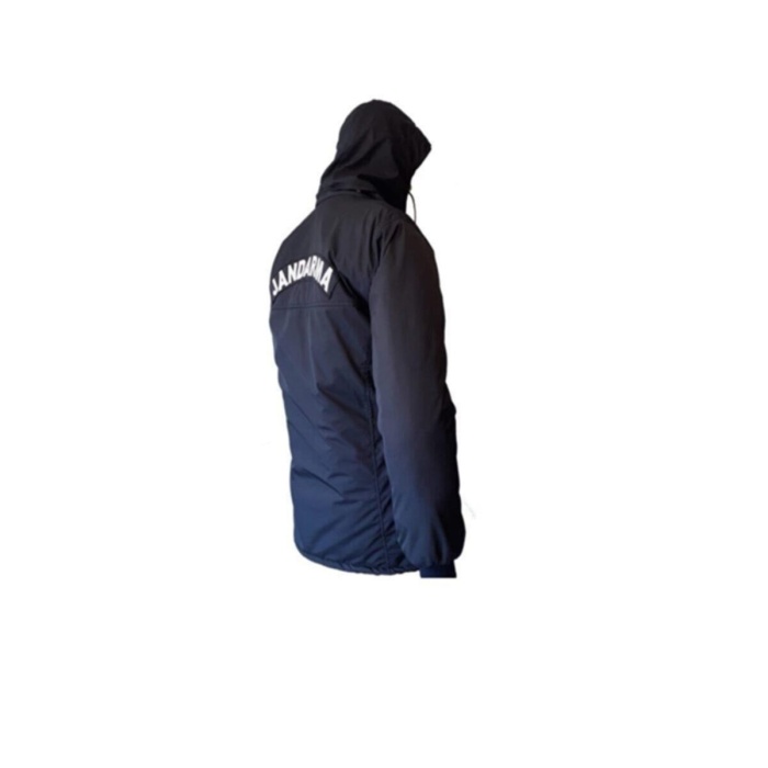 Unisex Lacivert Parka Mont Lacivert Jandarma Asayiş Parka Mont Akıncı Askeri Malzeme