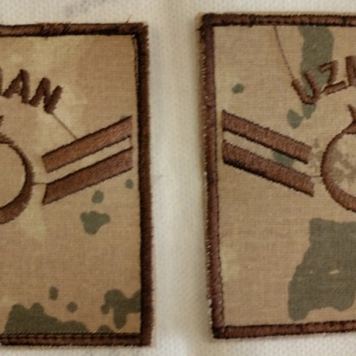 Jandarma Komando  Kamufilaj Nakış Rütbe Uzman Çavuş Akıncı Askeri Malzeme