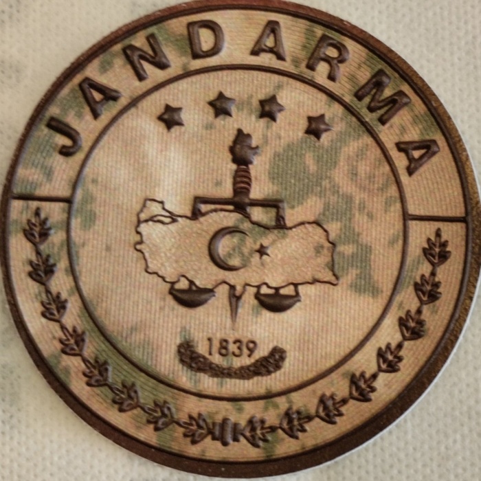 Jandarma Komando Birlik Araması Plastik 3D Akıncı Askeri Malzeme