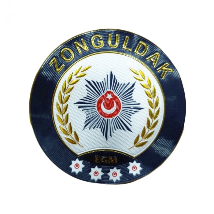 Zonguldak EGM Arması Polis Akıncı Askeri Malzeme