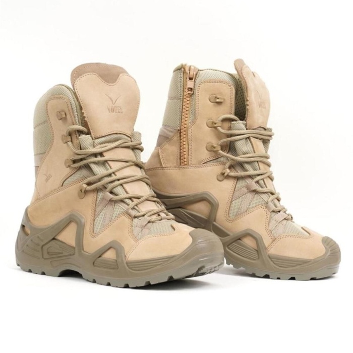 Bot Unisex Bej Bot 1491 M1491 Askeri Bot