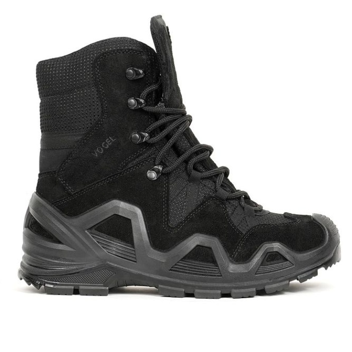 Guard X Fermuarsız Su Geçirmez Süet Deri Siyah Bot