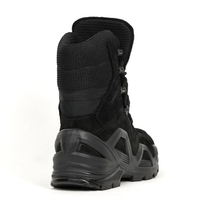 Guard X Fermuarsız Su Geçirmez Süet Deri Siyah Bot