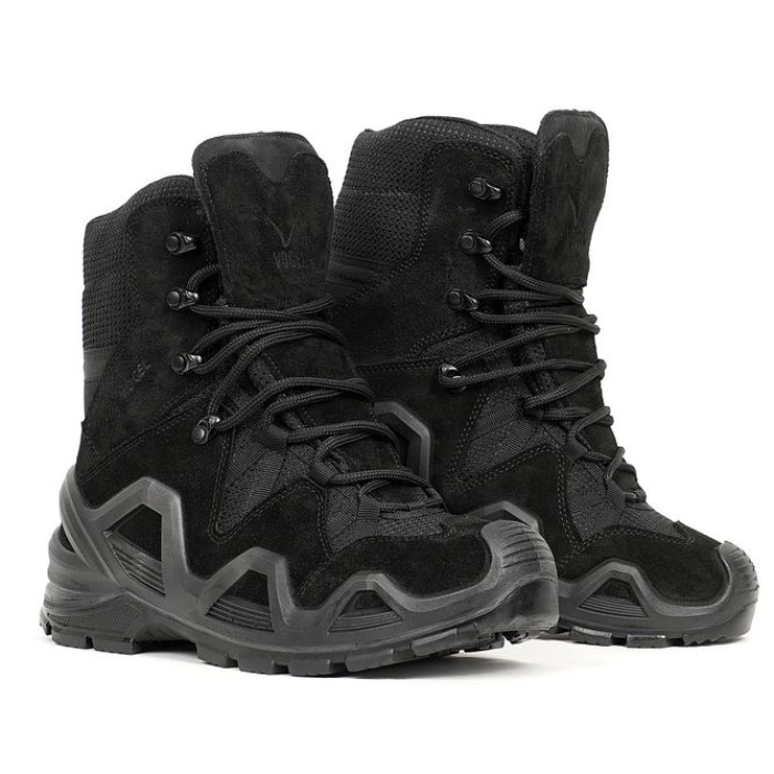 Guard X Fermuarsız Su Geçirmez Süet Deri Siyah Bot