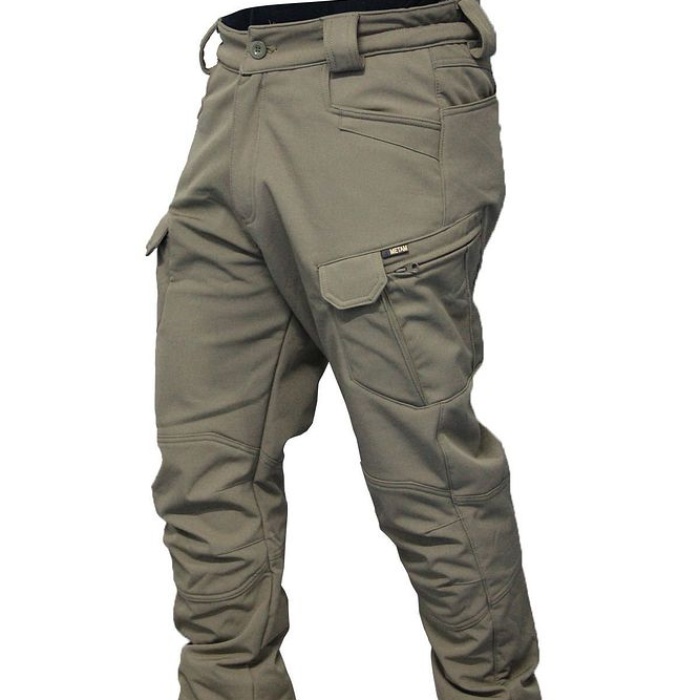 Softshell Tactical Outdoor Pantolon 10652-Yeşil - M