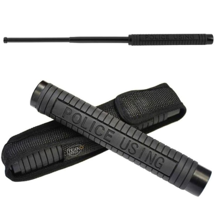 Police 50 cm Çelik Orijinal teleskopik Jop