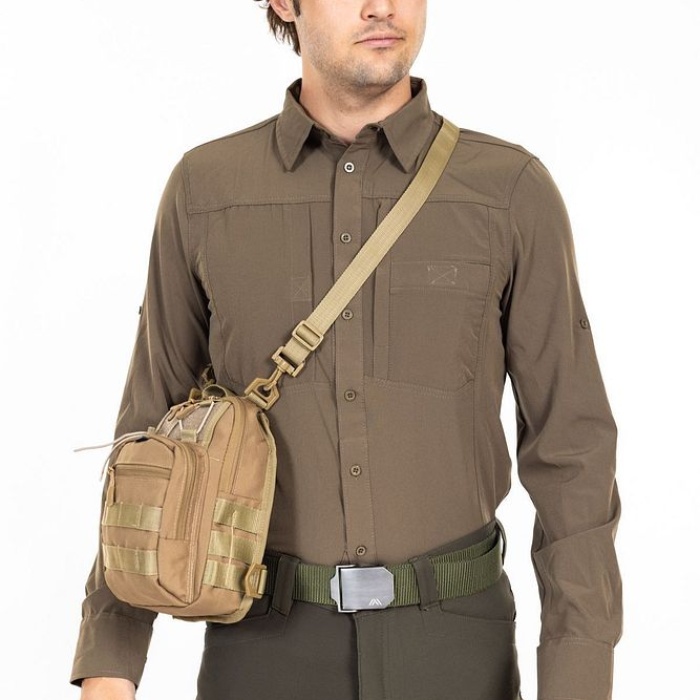 Akıncılar Outdoor Akn Taktik El Çantası Kare Bej