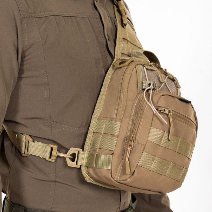 Akıncılar Outdoor Akn Taktik El Çantası Kare Bej