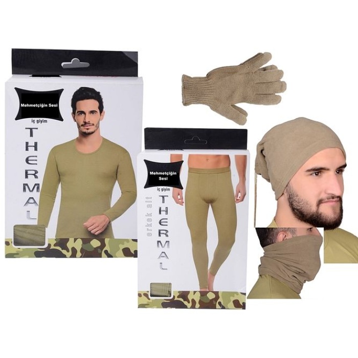 6’lı Full Kışlık Asker Paketi Bedelli Acemi Asker Seti