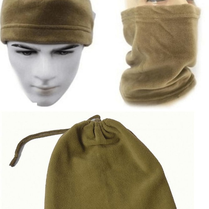 Nano Polar Kışlık Bere Günlük Ve Askeri 3 Fonksiyonlu 4 Renk - Acemi Ve Bedelli Malzeme