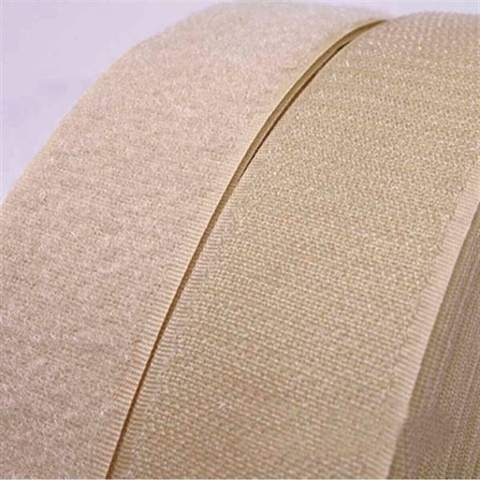 Cırt Cırt Bant Bej 10 Cm  Bant Takım 1 Metre Dişili Erkekli Takım Gelir