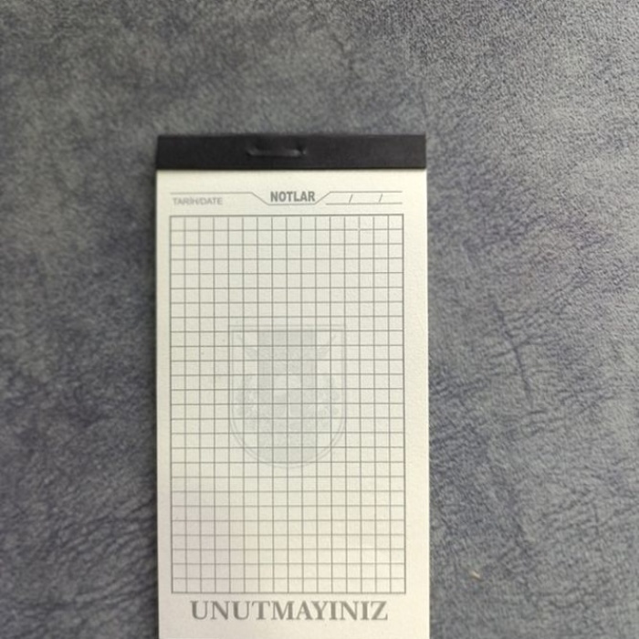 Not  Blok Kağıdı  ÖZEL