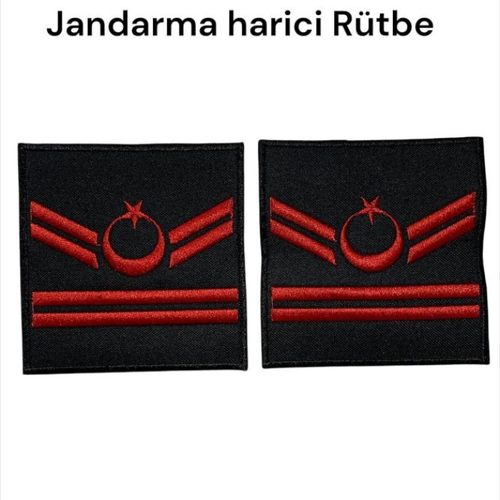 Jandarma Asayiş Harici Set Ekipman Uzman 2 kıdemli Rütbe &amp; brove &amp; Spolet