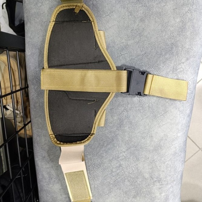 Tabanca Kılıfı Bacak Kılıfı Kamufilaj - Siyah -Bacak Kılıfı Kamufilaj