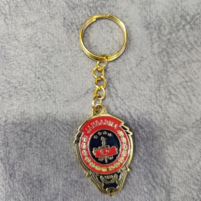 Anahtarlık  Rozetli Jandarma