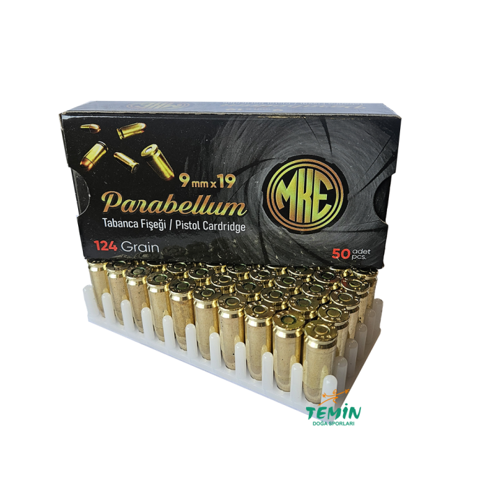 MKE 9x19mm TABANCA FİŞEĞİ PARABELLUM (9mm) (Uzun 9)