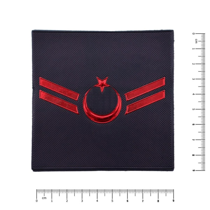 Jandarma Uzman Erbaş Rütbeleri Cırtlı (TPU Plastik)