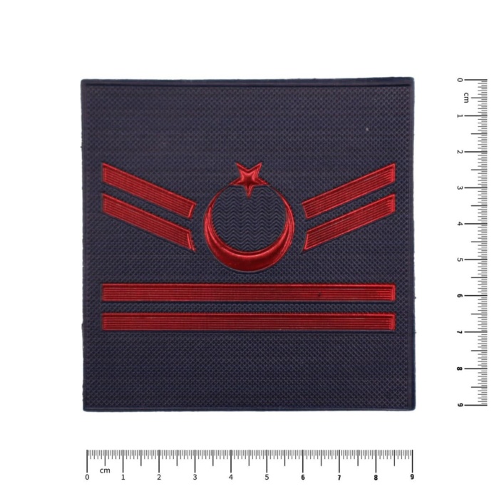 Jandarma Uzman Erbaş Rütbeleri Cırtlı (TPU Plastik)