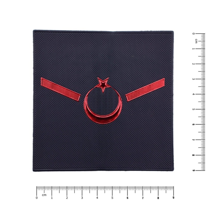 Jandarma Uzman Erbaş Rütbeleri Cırtlı (TPU Plastik)