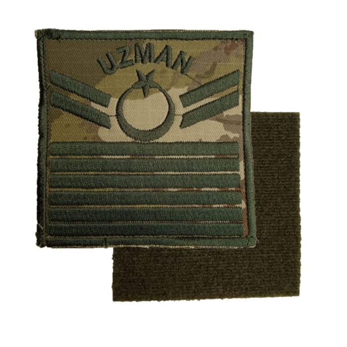 Kara Kuvvetleri Uzman Çavuş Rütbeleri Cırtlı