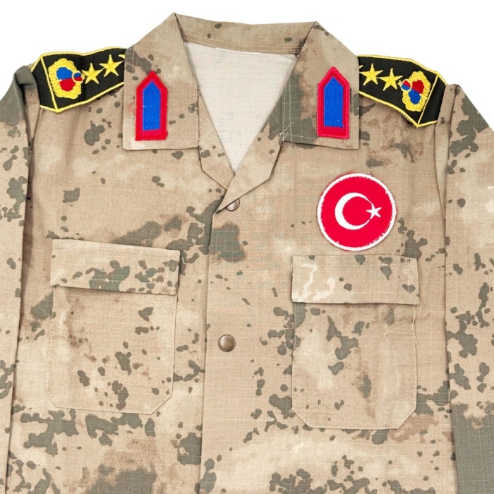 Jandarma Askeri Çocuk Kıyafeti – 3’lü Çocuk Asker Üniforma Seti