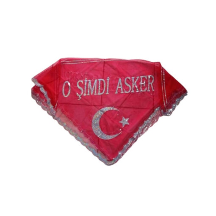 O Şimdi Asker Şalı ve İkili Eldiven Seti