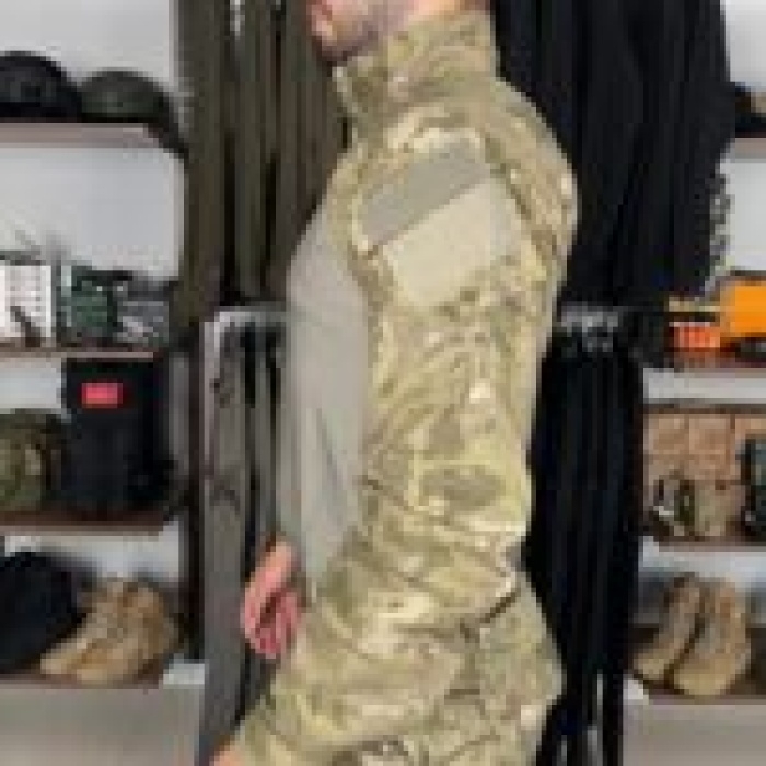 Tactical Combat Tişört Gömlek – Askeri Kamuflaj