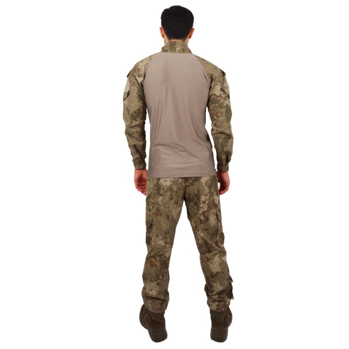 Tactical Combat Tişört Gömlek – Askeri Kamuflaj