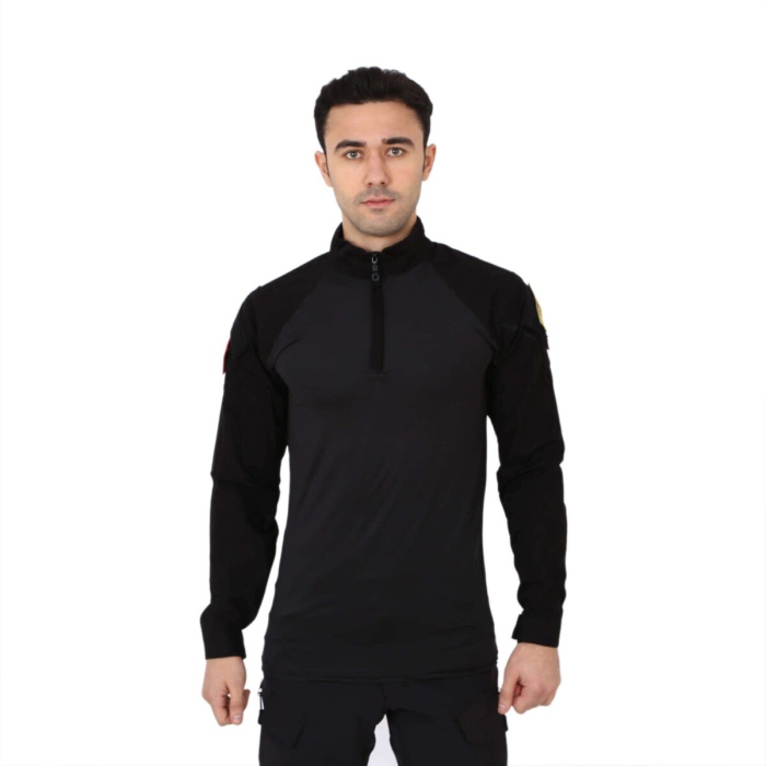 Tactical Combat Tişört Gömlek – Siyah