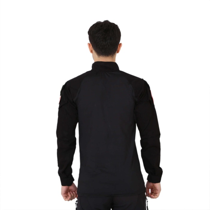 Tactical Combat Tişört Gömlek – Siyah