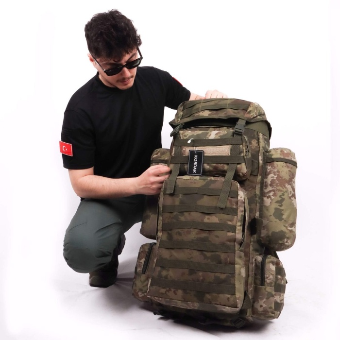 110 Litre Askeri Dağcı Operasyon Sırt Çantası – TSK Kamuflaj