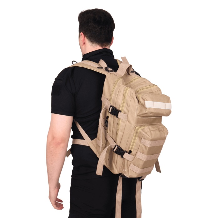45Litre KM Tactical Peç Alanlı Çanta – Bej