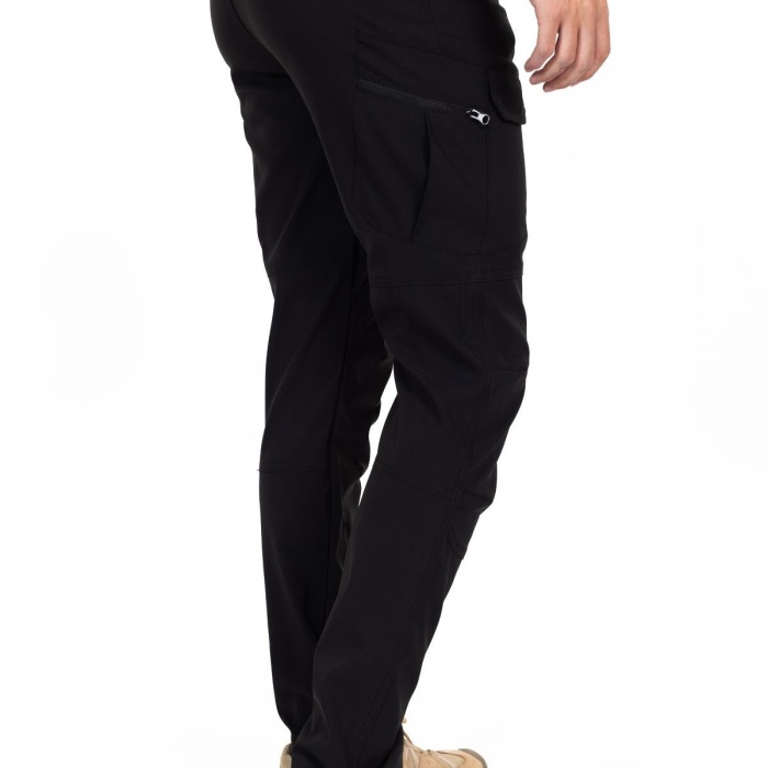 Taktik/Outdoor Siyah Likralı Pantolon