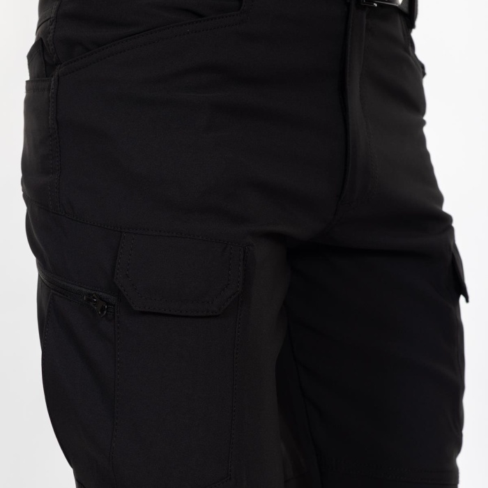 Taktik/Outdoor Siyah Likralı Pantolon