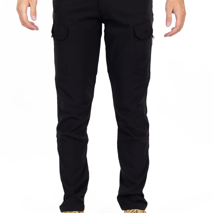 Taktik/Outdoor Siyah Likralı Pantolon