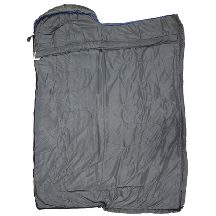 S. DFT Düz-Başlık 190+30x75cm Gri 0°Uyku Tulumu