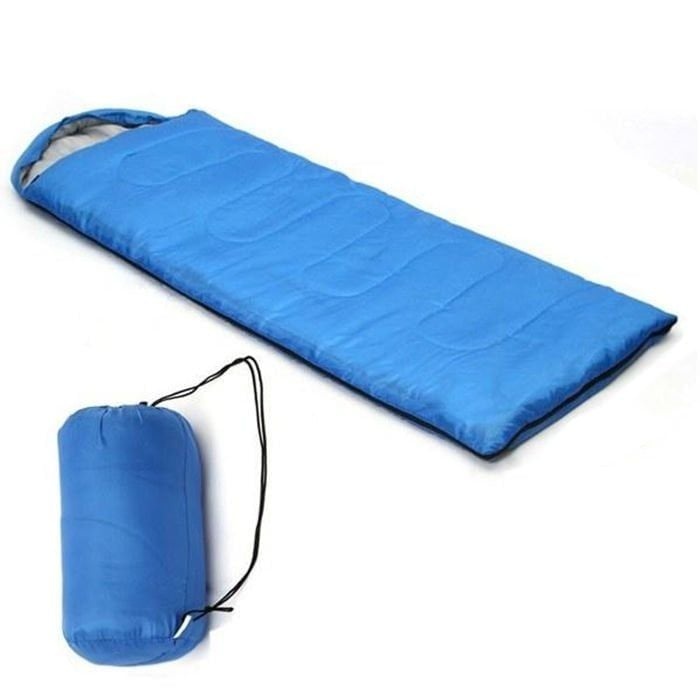 T. DFT Düz Başlık(190+30cm)x75 Mavi -5/-10° UykuTulumu