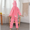 Çocuk Tavşan Kostümü Pembe Renk 4-5 Yaş