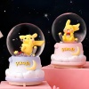 Pokemon İçi Dönmeli Üflemeli Işıklı Müzikli Kar Küresi Büyük Boy