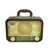 Dekoratif Vintage Metal Radyo