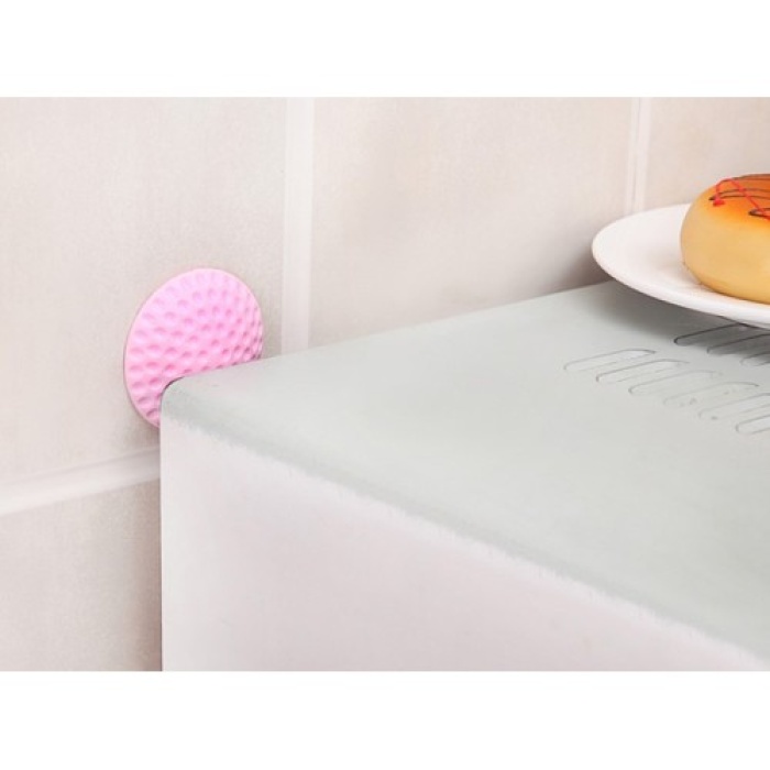 Çok Amaçlı Silikon Kapı Duvar Koruyucu Tampon - 4Lü Paket